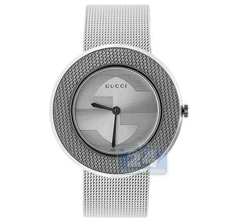 gucci ladies u play mesh watch|Gucci U.